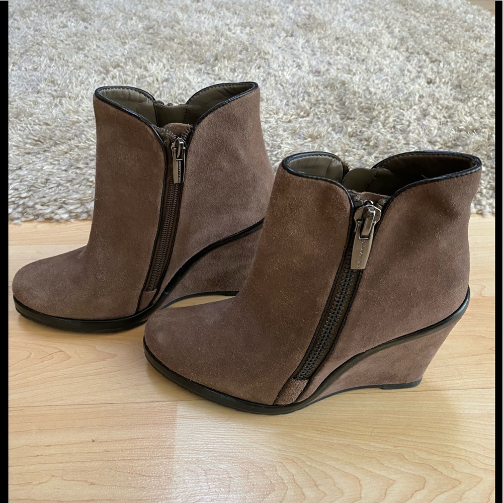 Brand New Vince Camuto Suede Wedge Boots